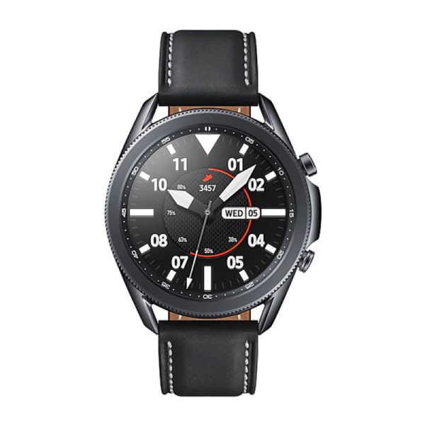 ساعت هوشمند سامسونگ مدل Galaxy Watch3 SM R840 45mm بند چرمی